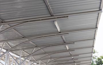 installing East Down metal roofing